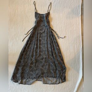 Hollister Black and White Maxi Dress